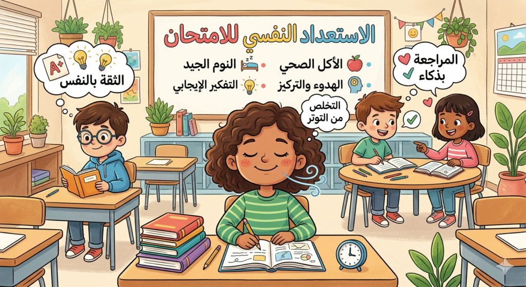 الاستعداد النفسي للامتحان
